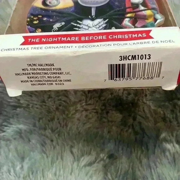 3 Hallmark Disney Tim Burton's The  Nightmare Before Christmas Ornaments - Picture 10 of 17